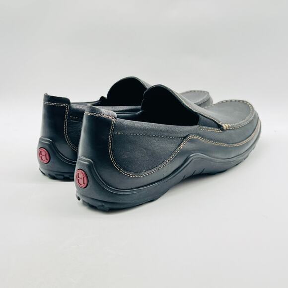 Cole Haan Shoes Mens 11 Black Leather Loafers Casual Driving Comfort Moccasin - Picture 8 of 12